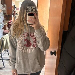 Gray Washington State Hoodie